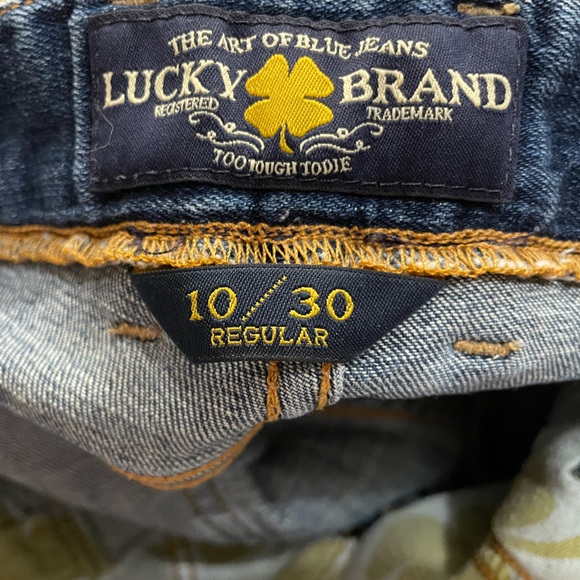 Lucky Brand Sweet Jean Boot Cut Medium Wash Jeans Pants Size 10 Regular - Picture 5 of 8